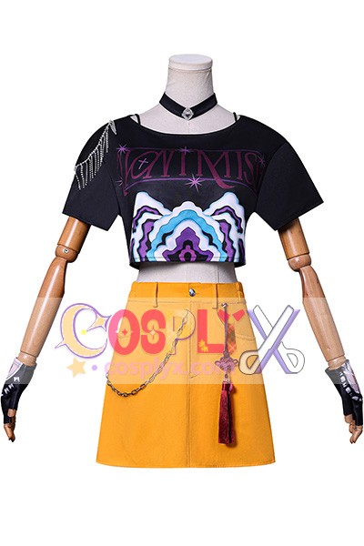 K-POPガールズ!デーモン・ハンターズ風 ミラ Mira コスプレ衣装
